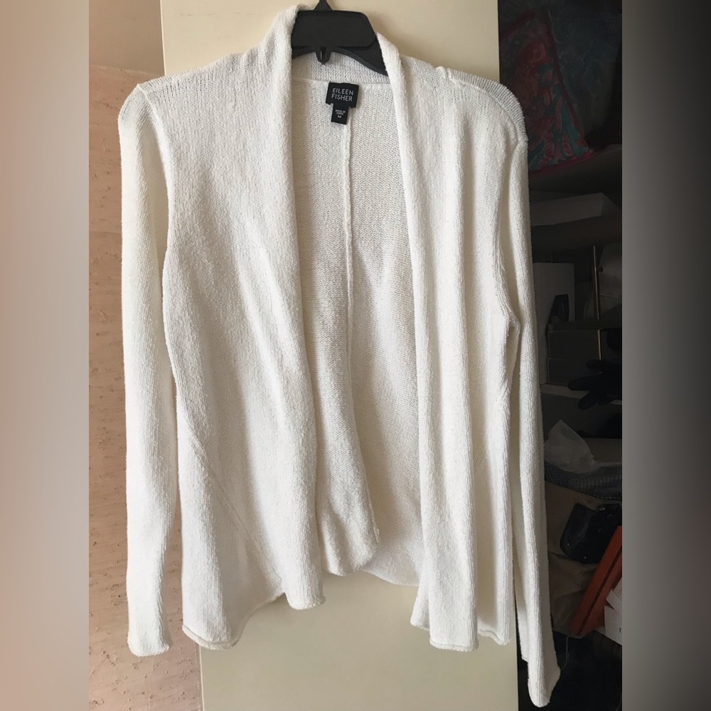 White cardigan perfect with anything